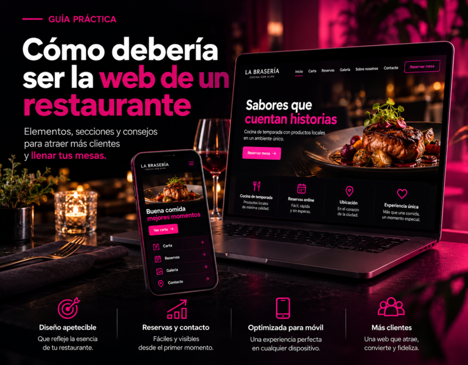 Cómo debería ser la web de un restaurante